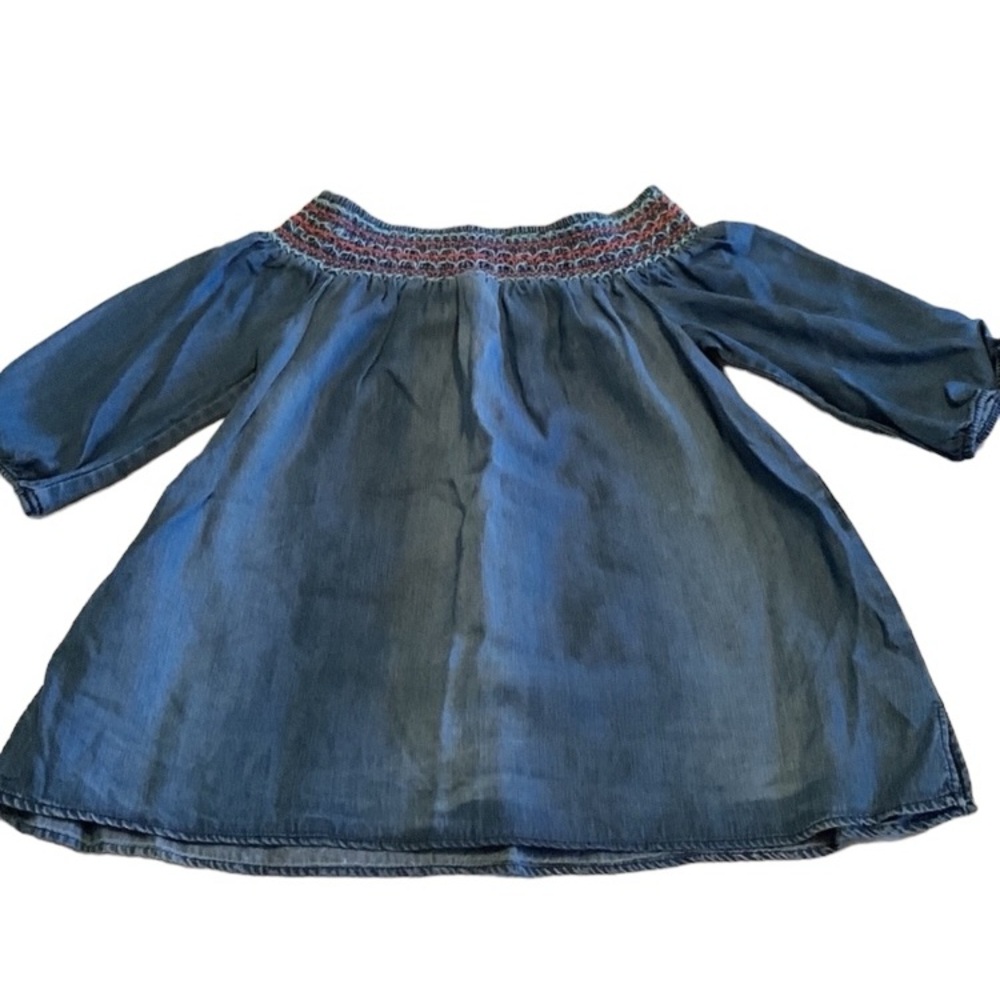 NWT Knox Rose Girls Soft Denim Shirt - Size XS